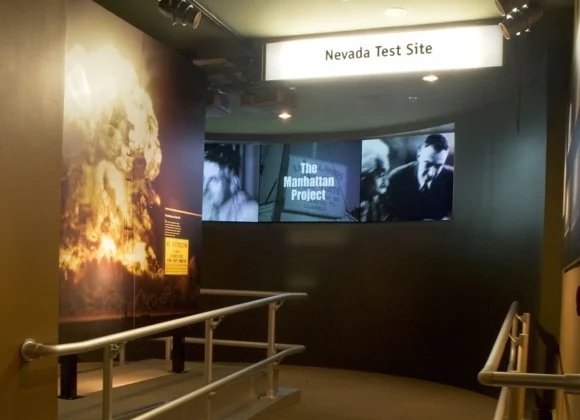 Entrance to museum